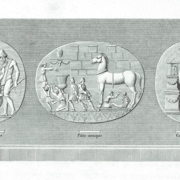 85 Troya Savaşı Konusundaki Rölyefler (1784, Aguste de Choiseul-Gouffier)