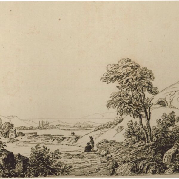 Ajax Tümülüsünden Çanakkale Boğazı (1835, François Charles Pouqueville)