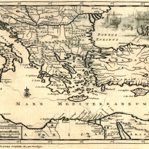 Anadolu ve Çanakkale Boğazı (1634, Henry Blount)