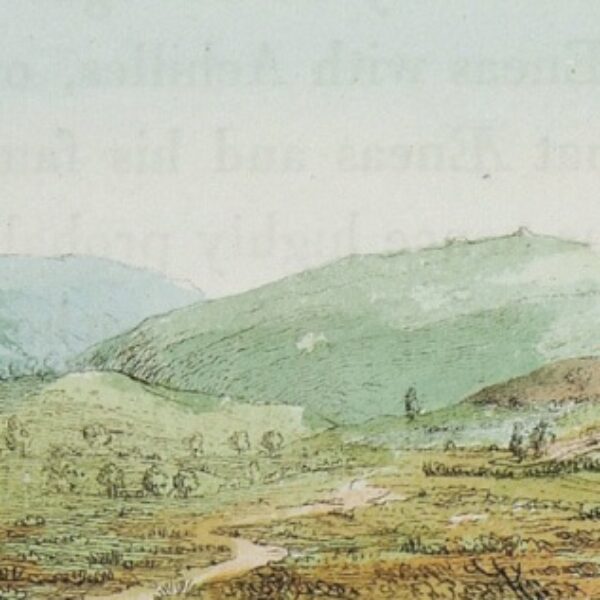 Araplar Boğazı ve Pınarbaşı Köyü (1801, William Gell)