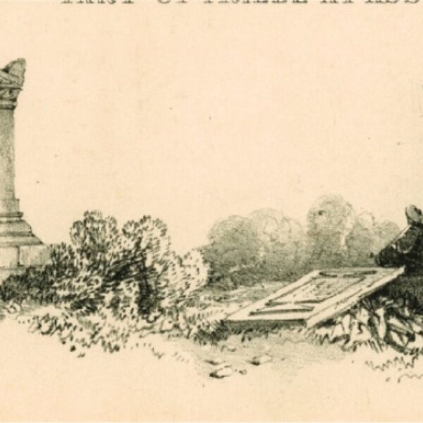 Assos'daki İki Lahit (1838, Charles Fellows)