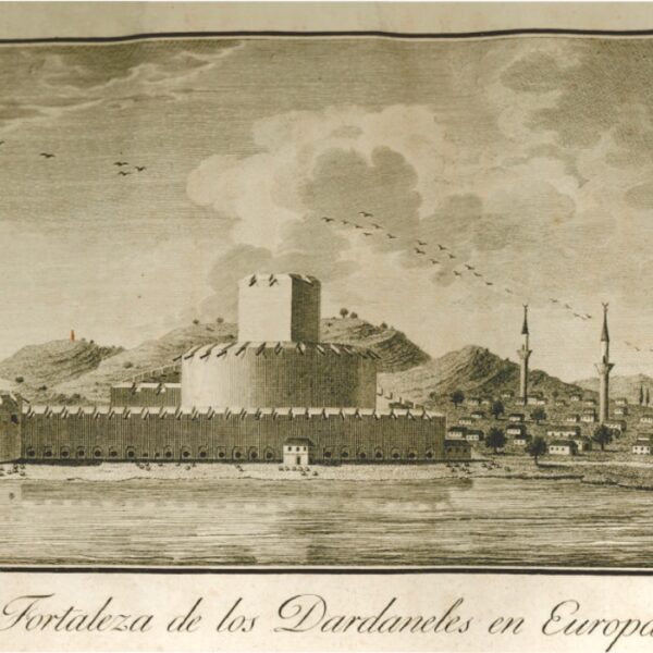 Avrupa Yakasındaki Kilitbahir Kalesi (1784, José Moreno)