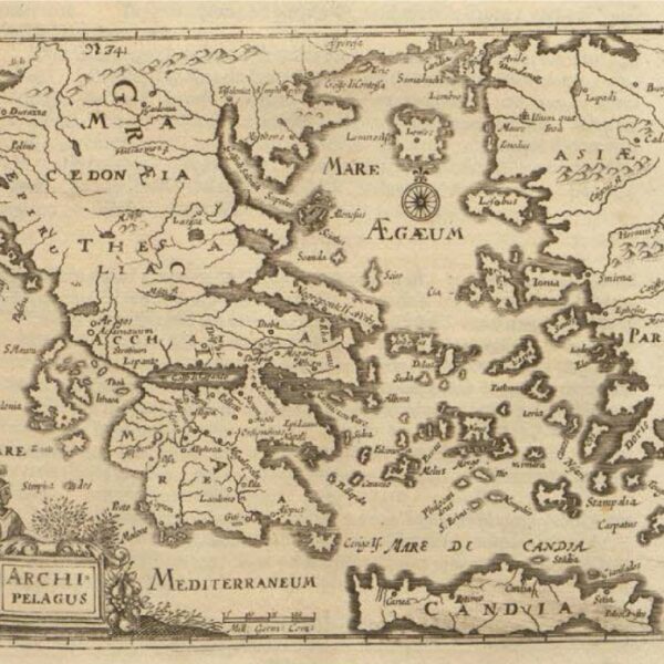 Batı Anadolu ve Çanakkale Boğazı (1686, Jacob Enderlin)