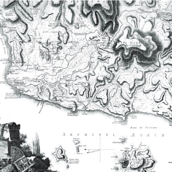 Batı Troas ve Çanakkale Boğazı'nın Girişi (1784, Aguste de Choiseul-Gouffier)