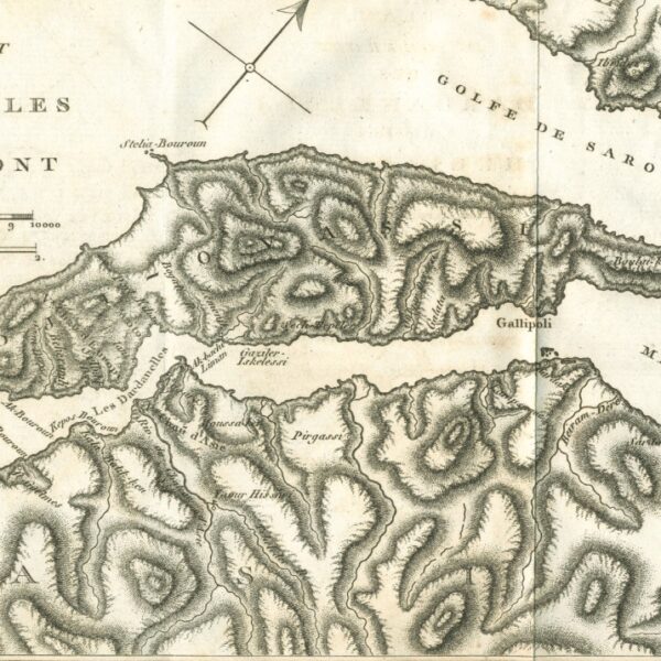 Çanakkale Boğazı (1800, Lechvalier)