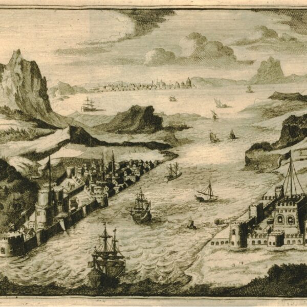 Çanakkale Boğazı ve Kaleler (1634, Henry Blount)