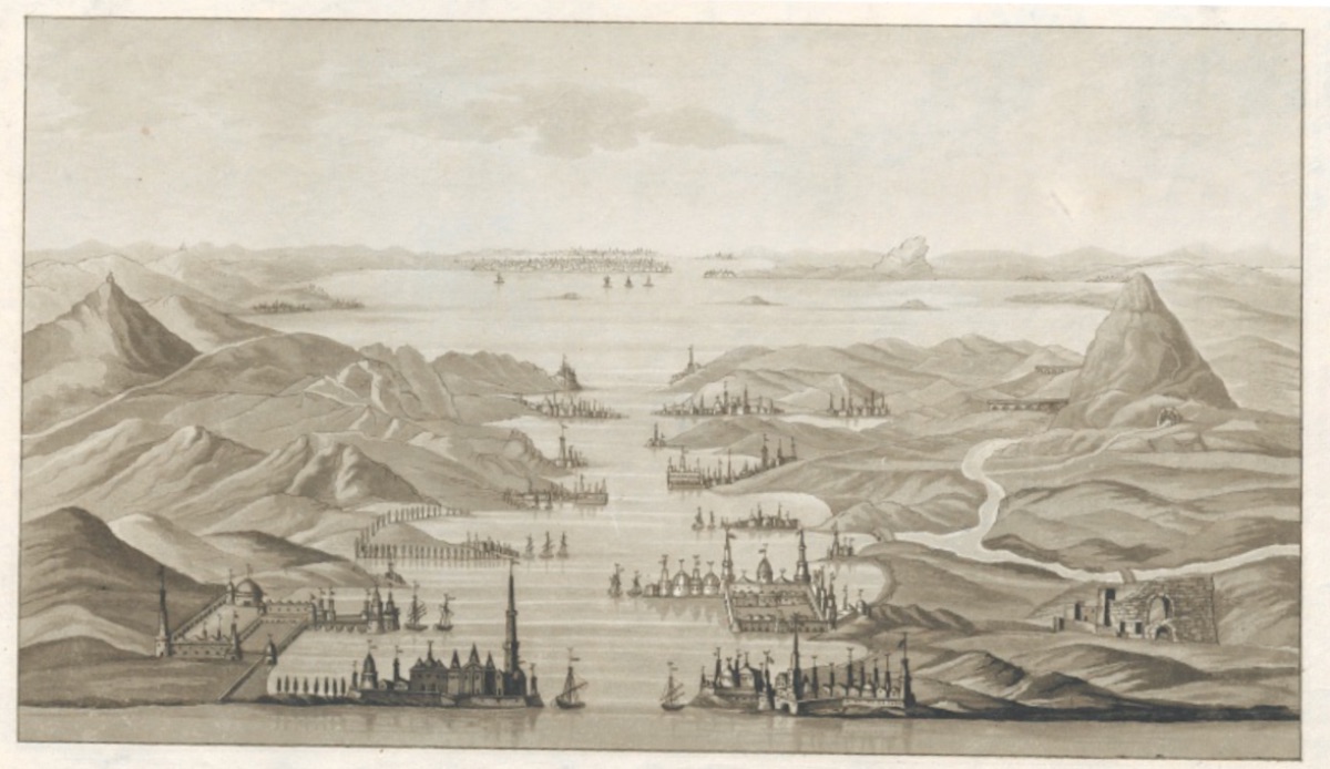 Çanakkale Boğazı ve Kaleleri (1750, Albertina Veus)