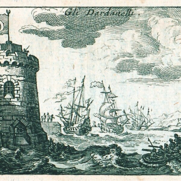 Çanakkale Boğazı'nda Kaleler (1686, Jacob von Kurtze)