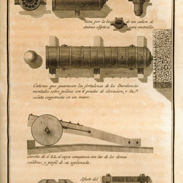 Çanakkale Kalelerindeki Toplar (1784, José Moreno)