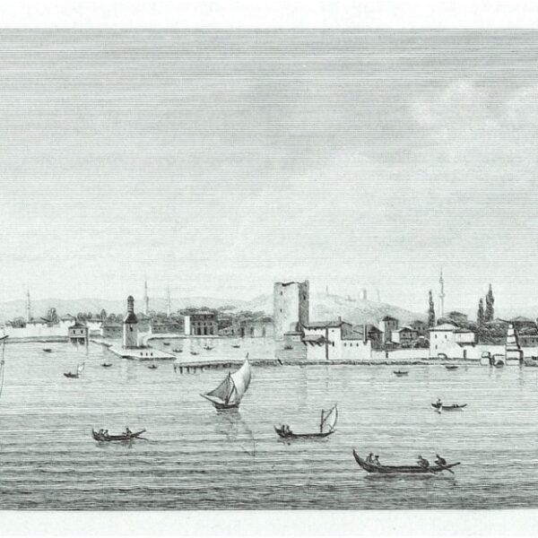 Gelibolu Kenti ve Limanı (1784, Aguste de Choiseul-Gouffier)