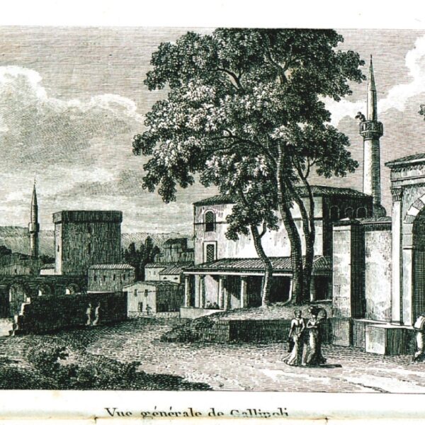 Gelibolu Limanı ve Çevresi (1811, Antoine-Laurent Castellan)