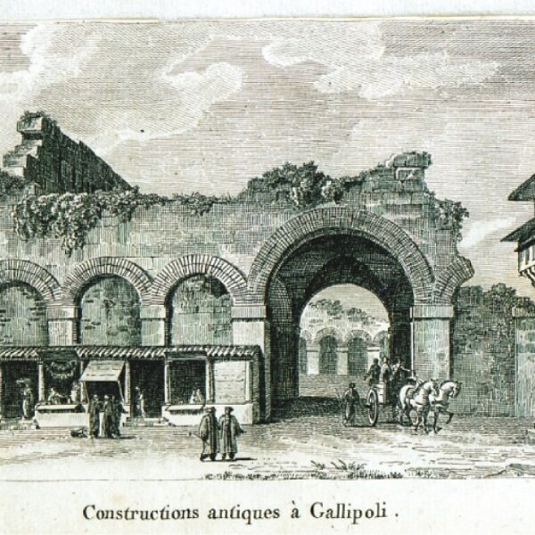 Gelibolu'nda Antik Kalıntılar (1811, Antoine-Laurent Castellan)