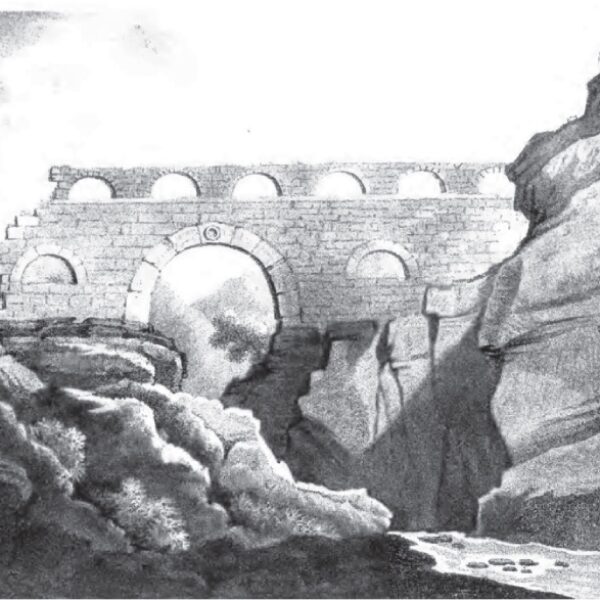 Kemer Köy'deki Roma Dönemi Su Kemeri (1801, Thomas Calyle)