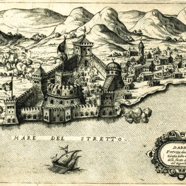 Kilitbahir Kalesi (1574, Giovanni Francesco Camocio)