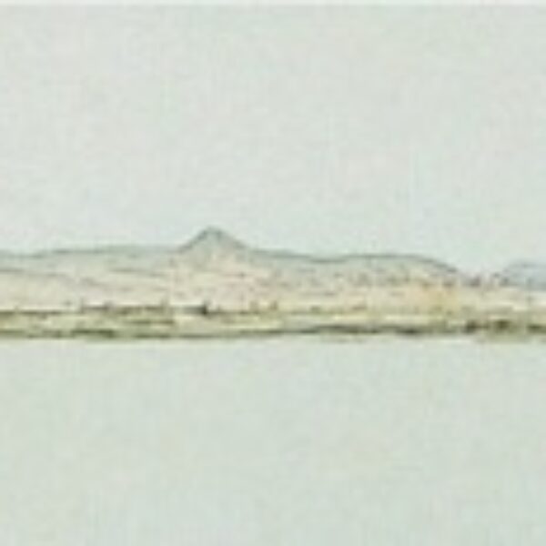 Kuzeyden Çanakkale Boğazı'nın Girişi, Yenişehir Köyü ve Tümülüsler (1804, William Gell)