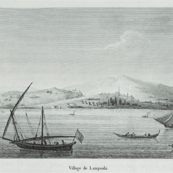 Lapseki ve Çevresi (1784, Aguste de Choiseul-Gouffier)