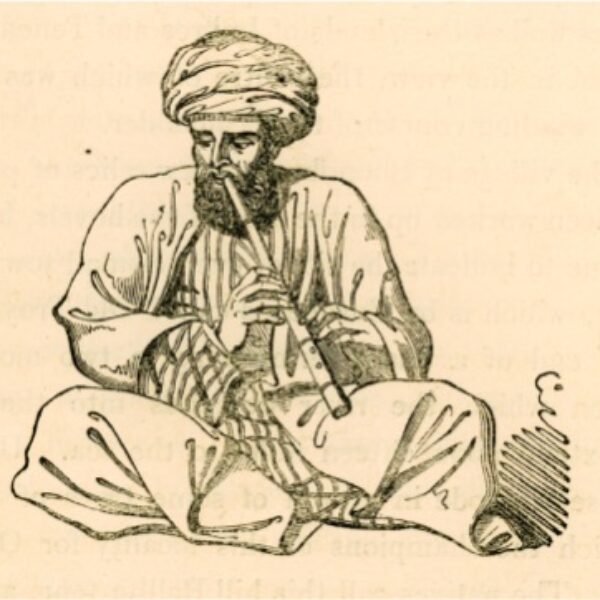 Ney Çalan Derviş (1838, Charles Fellows)