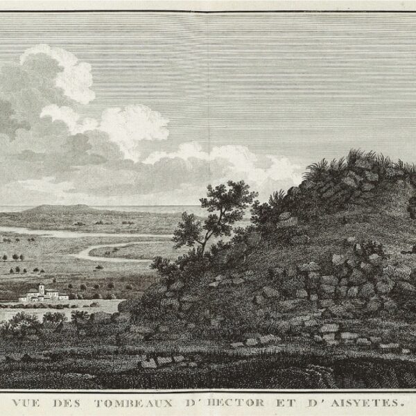 Pınarbaşı Köyü, Ballıdağ'daki Hektor Tümülüsü (1804, William Gell)