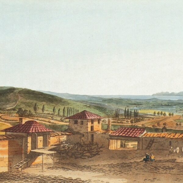 Pınarbaşı Köyü Mehmet Ağa'nın Konağı (1801, William Gell)