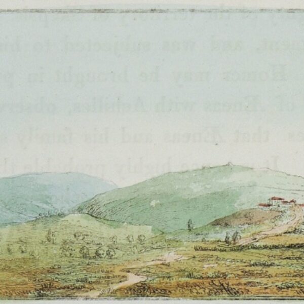 Pınarbaşı Köyü ve Karamenderes Nehri (1801, William Gell)