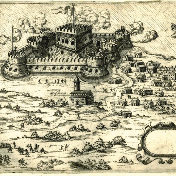 Seddülbahir Kalesi (1574, Giovanni Francesco Camocio)