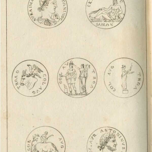 Troas Bölgesinde Bulunan Sikkelerden Örneknler (1786, Jean –Baptiste Lechevalier)