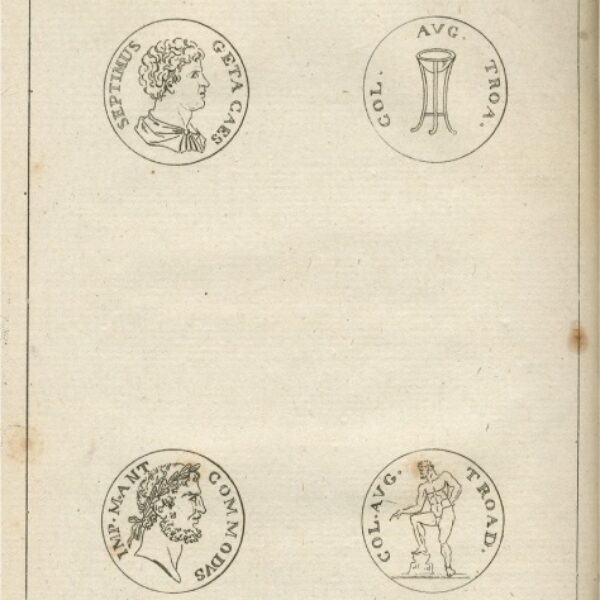 Troas Bölgesinde Bulunan Sikkelerden Örneknler (1786, Jean –Baptiste Lechevalier)