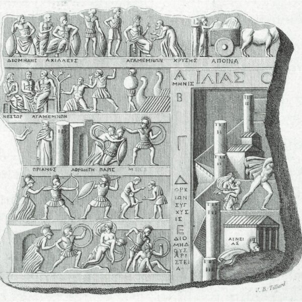 Troya Savaşı'nı Anlatan Rölyef (1784, Aguste de Choiseul- Gouffier)