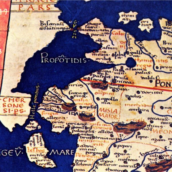 Yaklaşık 150'li yıllar Klaudios Ptolemaios Haritası